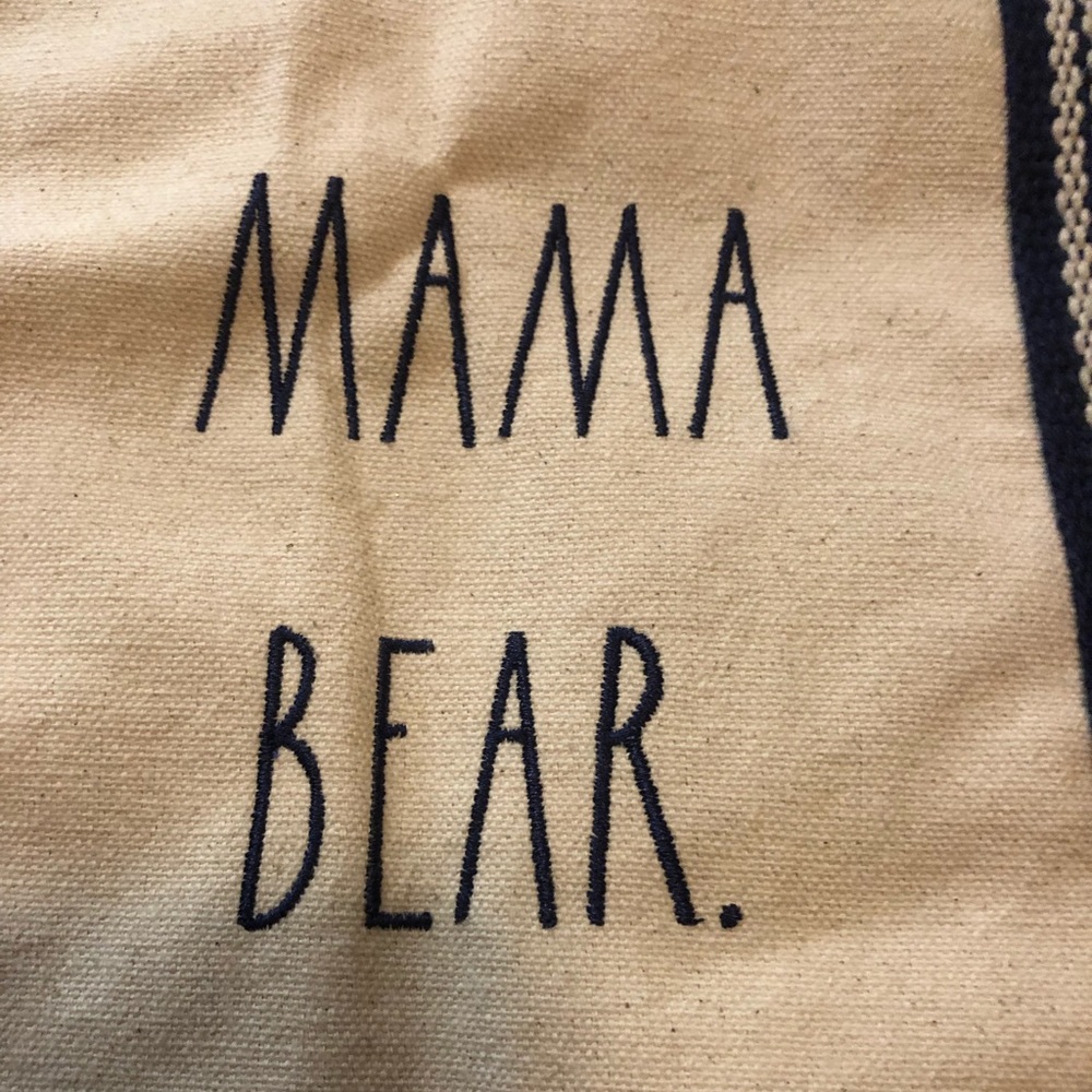 🆕 Rae Dunn MAMA BEAR Tote Bag - Picture 3 of 13